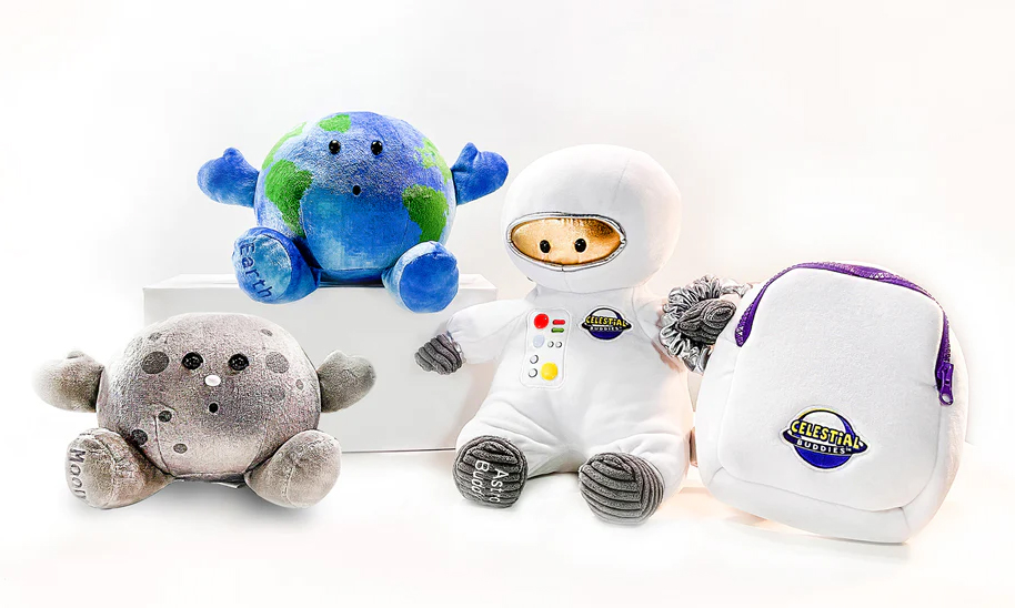 Pluszowy Astronauta Celestial Buddies – z plecakiem