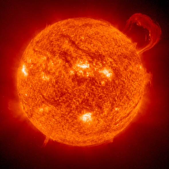 Pluszowe Słońce Celestial Buddies — widok z przodu