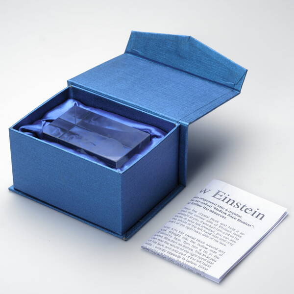 Albert Einstein — efekt iluzji wklęsłej maski zdjęcie 2