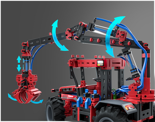 Strong Pneumatic - model koparki z napędem pneumatycznym dla dziewięciolatka