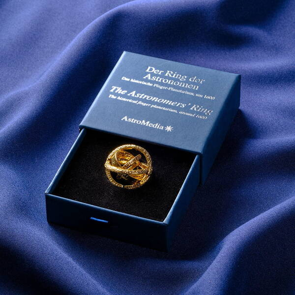 Pierścień astronoma — mini sfera armilarna zdjęcie 1