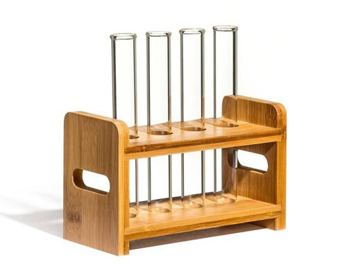 Zestaw szklanych probówek