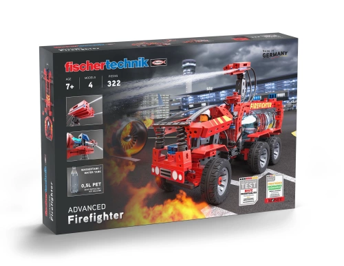 Firefighter - wóz strażacki fischertechnik