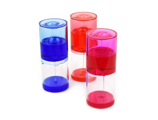 Żelowa płynna klepsydra XXL - 20 cm wysokości