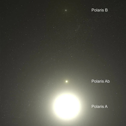 Pluszowe gwiazdy - Dwie gwiazdki: Polaris Ab i B