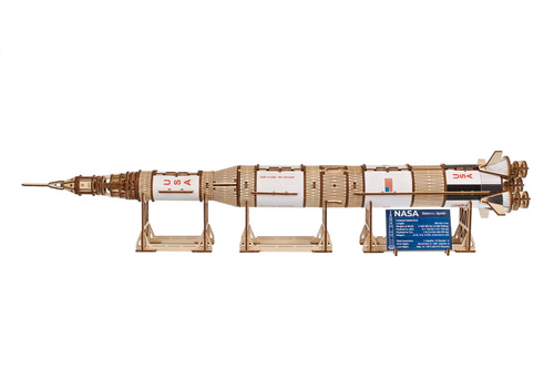 Model Rakiety NASA Saturn V - Ugears