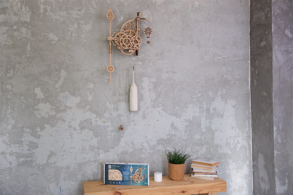 Ugears Aero Clock – efekt końcowy