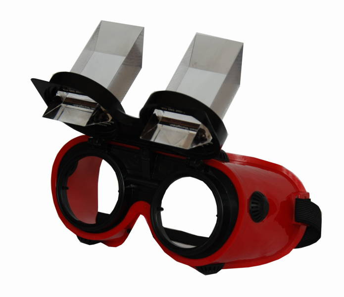 Okulary w trakcie użytkowania - efekt odwróconego obrazu