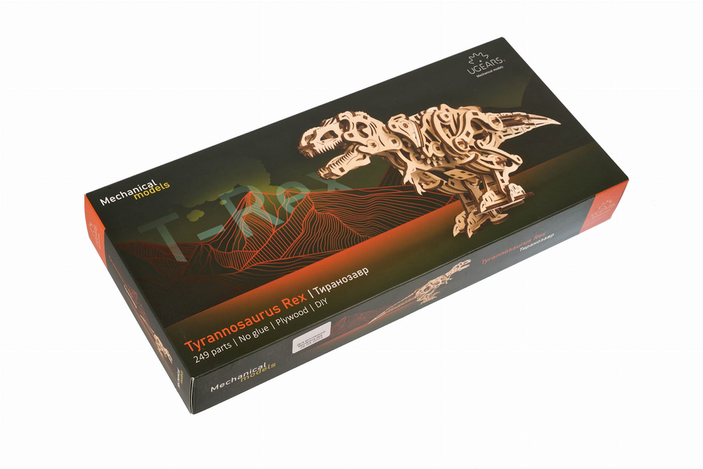 Tyranozaur Rex Ugears – widok modelu w ruchu