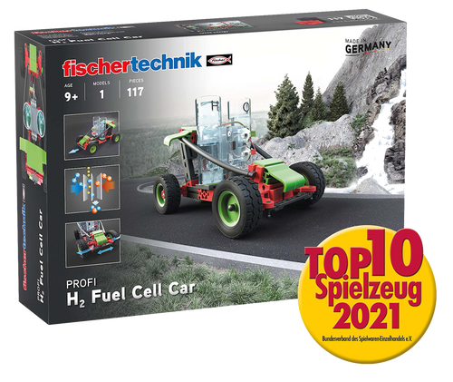 Fischertechnik H2 Fuel Cell Car pojazd napędzany wodorem