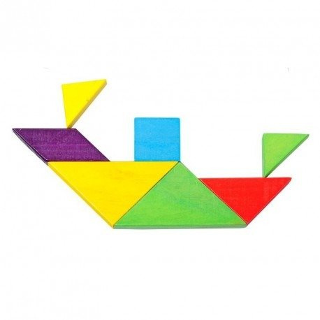 Tangram drewniany